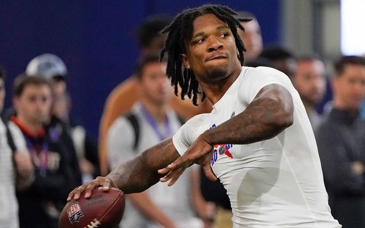 Indianapolis Colts värvar quarterback Anthony richardson med stort 4:e val